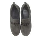 Női 39-es (6-os, 6G) szürke bőr blebújós cipő - Medicus
