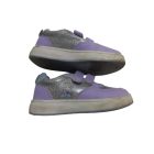 31-es lila-ezüst csillogó tépőzáras félcipő - Frozen - Jégvarázs