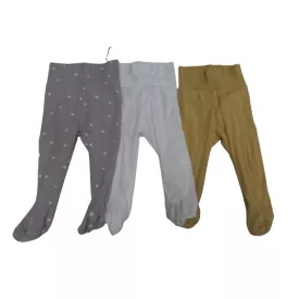 74-es pamut talpasnadrágok, 3 db egyben - H&M
