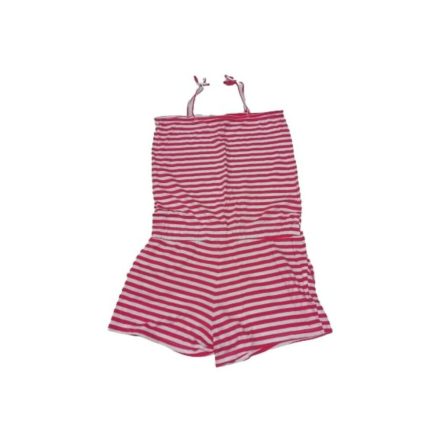 152-es rózsaszín-fehér csíkos playsuit - Tezenis