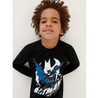 104-es fekete pamutfelső - Batman - ÚJ