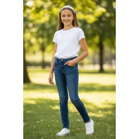 134-es kék farmernadrág lánynak - H&M