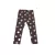 92-es barna-fehér pöttyös leggings, őzike jelmezhez is jó - So Cute - ÚJ