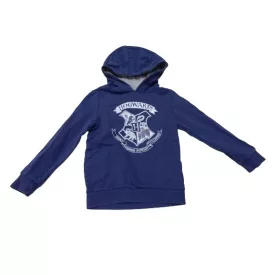 110-116-os kék mintás pulóver - Harry Potter