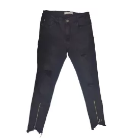 Női S-es fekete farmernadrág - Re-Dress