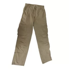 Női S-es homokszínű zsebes vászonnadrág  - H&M