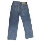 Női S-es középkék bőszárú szaggatott farmernadrág - H&M