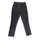 Női S-es fekete gumis derekú elegáns nadrág