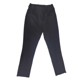 Női S-es fekete gumis derekú elegáns nadrág