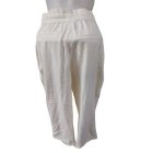 Női XS-es vajszínű vékonyabb anyagú vászon nadrág - Springfield