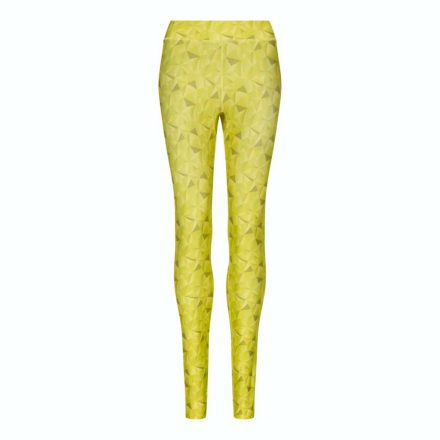 Női XS-es sárga mintás sportnadrág, leggings - Just Cool - ÚJ