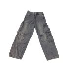 Női S-es szürke bőszárú farmernadrág - Zara