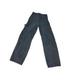 Női S-es zöldeskék zsebes bőszárú farmernadrág - Bershka