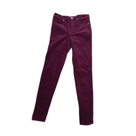 Női 34-es (XS) bordó kordnadrág - Miss Selfridge