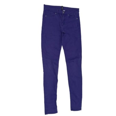 Női S-es lila farmernadrág - H&M