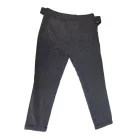 Női M-es szürke öves szövet elegáns nadrág - New Collection