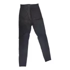 Női M-es fényes fekete magas derekú sztreccs nadrág - Stradivarius Super High Waist