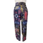 Női M-es kék-piros lenge nyári nadrág - Betty Barclay