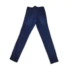 Női M-es kék farmernadrág, oldalán piros csíkkal - Papaya Denim