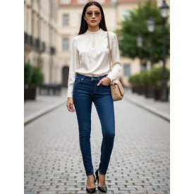 Női M-es sötétkék farmernadrág - Vero Moda