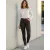 Női M-es barna pamutnadrág, leggings - Zara