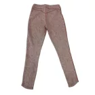 Női M-es melírozott rózsaszín pamutnadrág, leggings