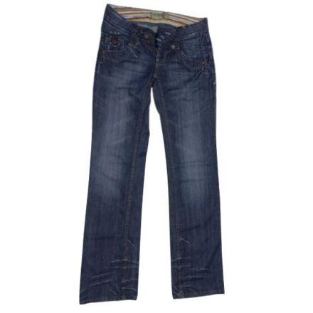 Női M-es (size: 27, L: 34) kék farmernadrág - R. Marks