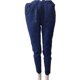 Női M-es kék sztreccs nadrág - made in italy