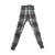 Női M-L-es drapp kockás kötött leggings - ÚJ