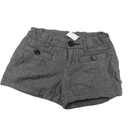   140-146-os szürke puha szövet lány rövidnadrág, short - GAP
