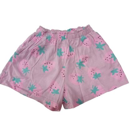 122-es rózsaszín epres pamut short, rövidnadrág - H&M