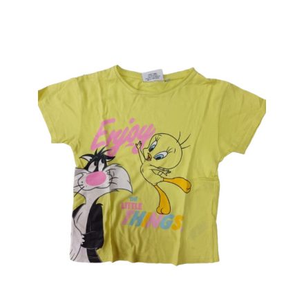 128-as sárga lány póló - Looney Tunes