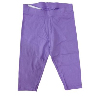 110-116-os lila térdig érő leggings - Lupilu