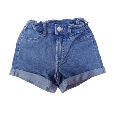 122-es sötétkék farmer short, rövidnadrág - H&M