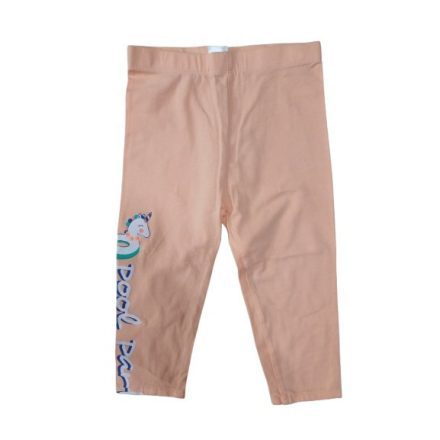 122-es barackszínű térdig érő leggings - Little Kids