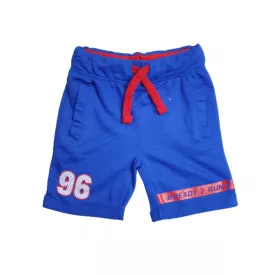   104-es kék számos pamut short, rövidnadrág - X-Mail - ÚJ
