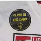 128-as fehér póló, világít a sötétben - Verdák - ÚJ