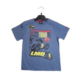 104-es kék póló, világít a sötétben - Verdák - ÚJ