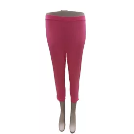 Női L-es rózsaszín háromnegyedes leggings - Janina - ÚJ
