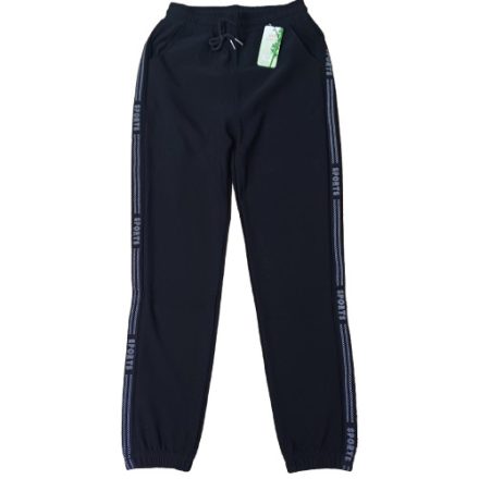 Férfi L-XL-es fekete tréningalsó, melegítőnadrág - ÚJ
