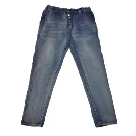   Női XL-es (de inlább 3XL-es) magasderekú, rövid állású farmernadrág - Naïf