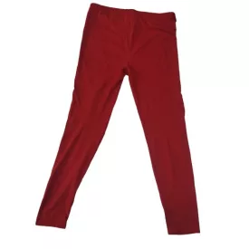 Női XXL-es piros pamut leggings - ÚJ