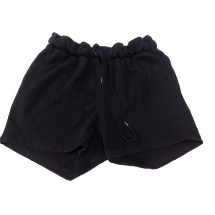 Női S-es fekete pamut rövidnadrág, short - Amisu
