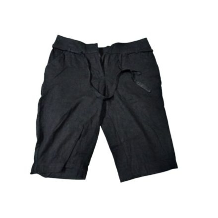 Női S-es fekete lenes short, rövidnadrág - F&F