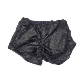   Női M-es fekete virágos érdekes anyagú short, rövidnadrág - Intimissimi