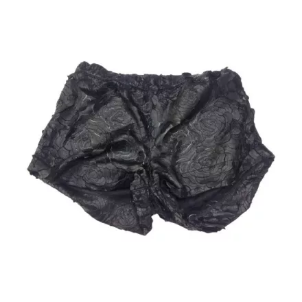 Női M-es fekete virágos érdekes anyagú short, rövidnadrág - Intimissimi