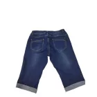 Női M-es kék sztreccs farmer térdnadrág - Jeans (28-as méret)
