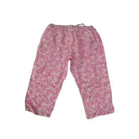 Női M-es rózsaszín virágos vászon térdnadrág - Etam