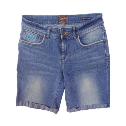 Női M-es kék farmershort, rövidnadrág - SuperDry
