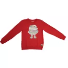 134-es piros átfordítható flitteres pulóver - H&M